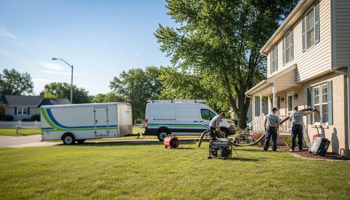 Flooded Basement Restoration And Cleanup With Repair in Glasgow, MO near me
